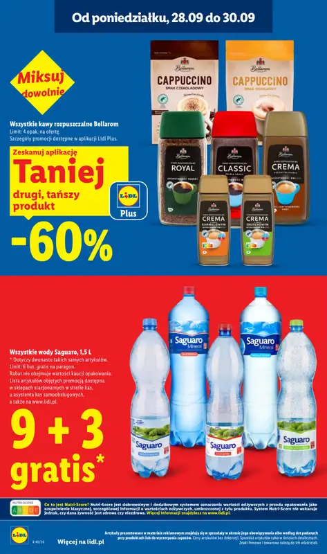 Lidl - gazetka promocyjna Oferta od poniedziałku od poniedziałku 28.09 do środy 30.09 - strona 14