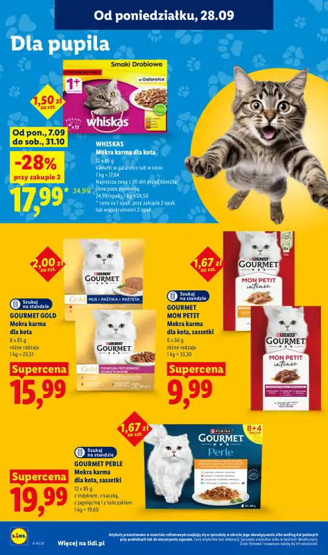 Lidl - gazetka promocyjna Oferta od poniedziałku od poniedziałku 28.09 do środy 30.09 - strona 96