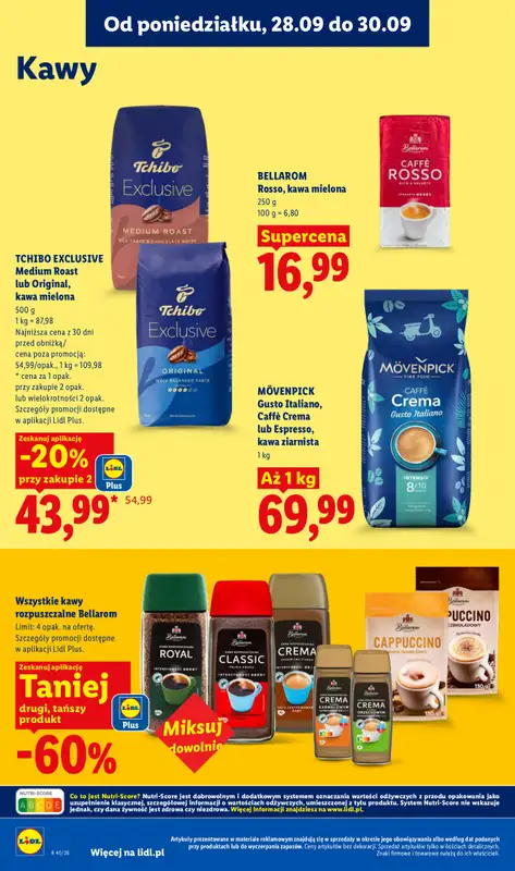 Lidl - gazetka promocyjna Oferta od poniedziałku od poniedziałku 28.09 do środy 30.09 - strona 74