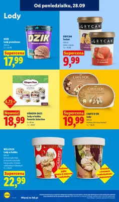 Lidl - gazetka promocyjna Oferta od poniedziałku od poniedziałku 28.09 do środy 30.09 - strona 84