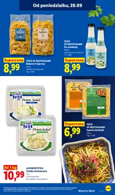 Lidl - gazetka promocyjna Oferta od poniedziałku od poniedziałku 28.09 do środy 30.09 - strona 65