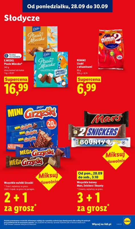 Lidl - gazetka promocyjna Oferta od poniedziałku od poniedziałku 28.09 do środy 30.09 - strona 71