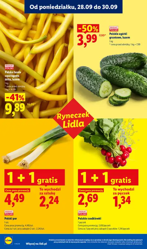 Lidl - gazetka promocyjna Oferta od poniedziałku od poniedziałku 28.09 do środy 30.09 - strona 44