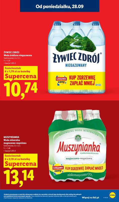 Lidl - gazetka promocyjna Oferta od poniedziałku od poniedziałku 28.09 do środy 30.09 - strona 15