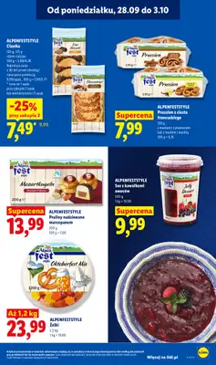 Lidl - gazetka promocyjna Oferta od poniedziałku od poniedziałku 28.09 do środy 30.09 - strona 69