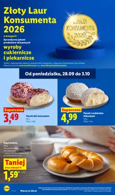 Lidl - gazetka promocyjna Oferta od poniedziałku od poniedziałku 28.09 do środy 30.09 - strona 50