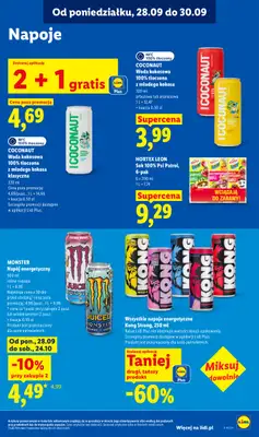 Lidl - gazetka promocyjna Oferta od poniedziałku od poniedziałku 28.09 do środy 30.09 - strona 81