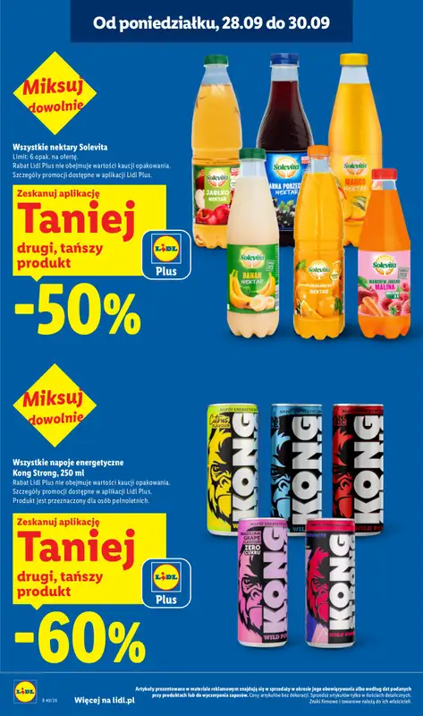 Lidl - gazetka promocyjna Oferta od poniedziałku od poniedziałku 28.09 do środy 30.09 - strona 16