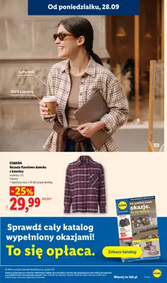 Lidl - gazetka promocyjna Oferta od poniedziałku od poniedziałku 28.09 do środy 30.09 - strona 41