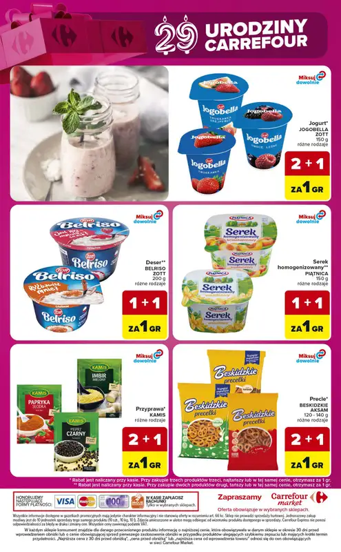 Carrefour Market - gazetka promocyjna Gazetka Urodzinowe okazje od wtorku 29.09 do poniedziałku 05.10 - strona 12