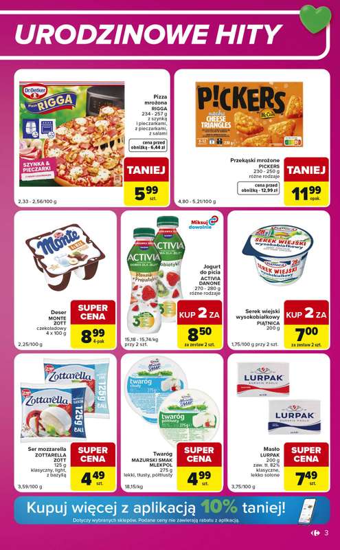 Carrefour Express - gazetka promocyjna Gazetka Express od wtorku 29.09 do poniedziałku 05.10 - strona 3