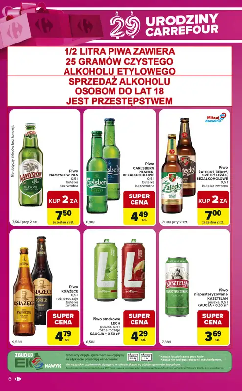 Carrefour Express - gazetka promocyjna Gazetka Express od wtorku 29.09 do poniedziałku 05.10 - strona 6