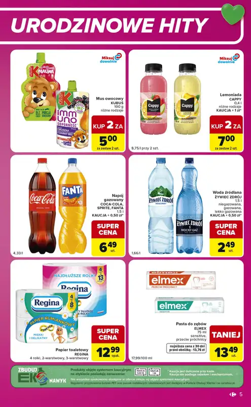 Carrefour Express - gazetka promocyjna Gazetka Express od wtorku 29.09 do poniedziałku 05.10 - strona 5