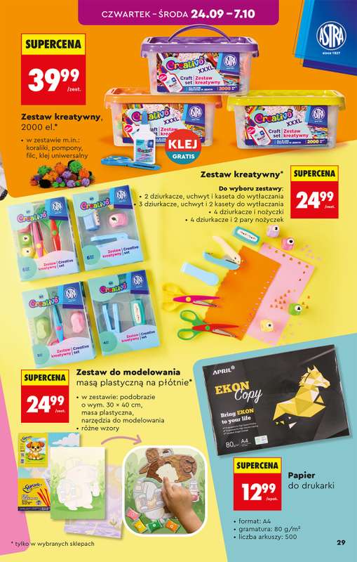 Biedronka - gazetka promocyjna Hity i inspiracje, od 19.09 od soboty 19.09 do środy 07.10 - strona 31
