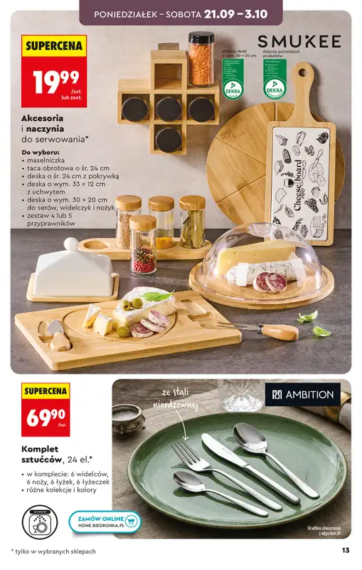 Biedronka - gazetka promocyjna Hity i inspiracje, od 19.09 od soboty 19.09 do środy 07.10 - strona 15