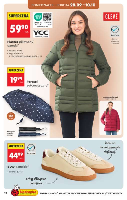 Biedronka - gazetka promocyjna Hity i inspiracje, od 26.09 od soboty 26.09 do środy 14.10 - strona 14