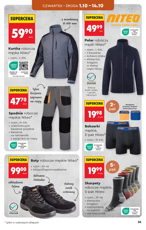 Biedronka - gazetka promocyjna Hity i inspiracje, od 26.09 od soboty 26.09 do środy 14.10 - strona 37