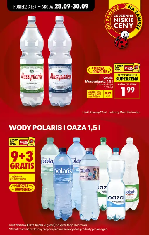 Biedronka - gazetka promocyjna Od poniedziałku od poniedziałku 28.09 do soboty 03.10 - strona 3