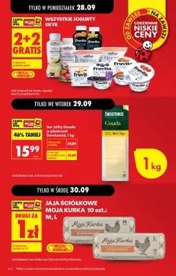 Biedronka - gazetka promocyjna Od poniedziałku od poniedziałku 28.09 do soboty 03.10 - strona 4