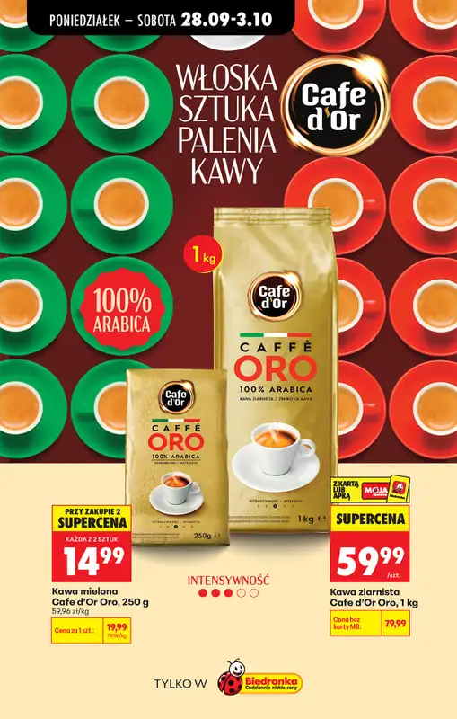 Biedronka - gazetka promocyjna Od poniedziałku od poniedziałku 28.09 do soboty 03.10 - strona 82