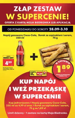 Biedronka - gazetka promocyjna Od poniedziałku od poniedziałku 28.09 do soboty 03.10 - strona 49