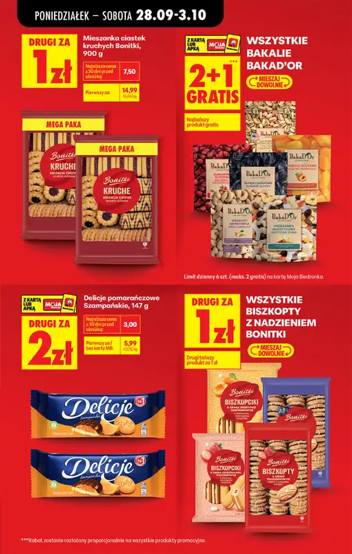 Biedronka - gazetka promocyjna Od poniedziałku od poniedziałku 28.09 do soboty 03.10 - strona 13