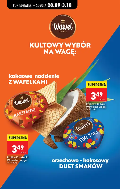 Biedronka - gazetka promocyjna Od poniedziałku od poniedziałku 28.09 do soboty 03.10 - strona 78