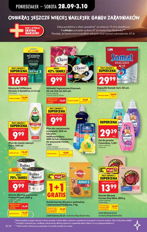 Biedronka - gazetka promocyjna Od poniedziałku od poniedziałku 28.09 do soboty 03.10 - strona 27