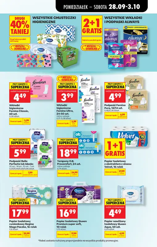 Biedronka - gazetka promocyjna Od poniedziałku od poniedziałku 28.09 do soboty 03.10 - strona 93