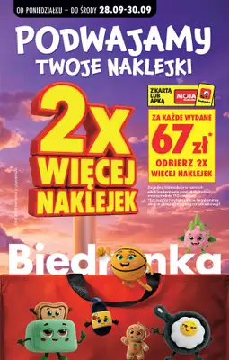 Biedronka - gazetka promocyjna Od poniedziałku od poniedziałku 28.09 do soboty 03.10 - strona 28