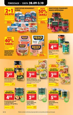 Biedronka - gazetka promocyjna Od poniedziałku od poniedziałku 28.09 do soboty 03.10 - strona 70