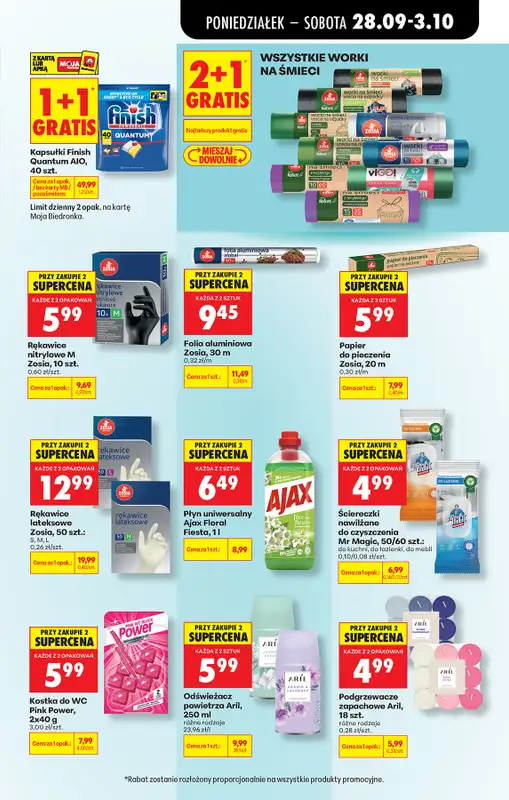 Biedronka - gazetka promocyjna Od poniedziałku od poniedziałku 28.09 do soboty 03.10 - strona 97
