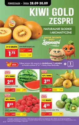 Biedronka - gazetka promocyjna Od poniedziałku od poniedziałku 28.09 do soboty 03.10 - strona 36