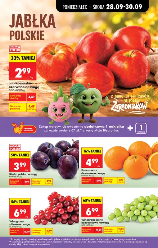 Biedronka - gazetka promocyjna Od poniedziałku od poniedziałku 28.09 do soboty 03.10 - strona 35