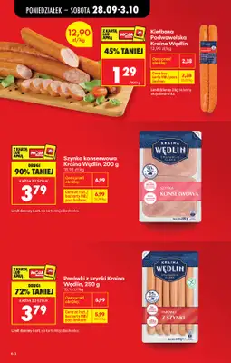 Biedronka - gazetka promocyjna Od poniedziałku od poniedziałku 28.09 do soboty 03.10 - strona 6