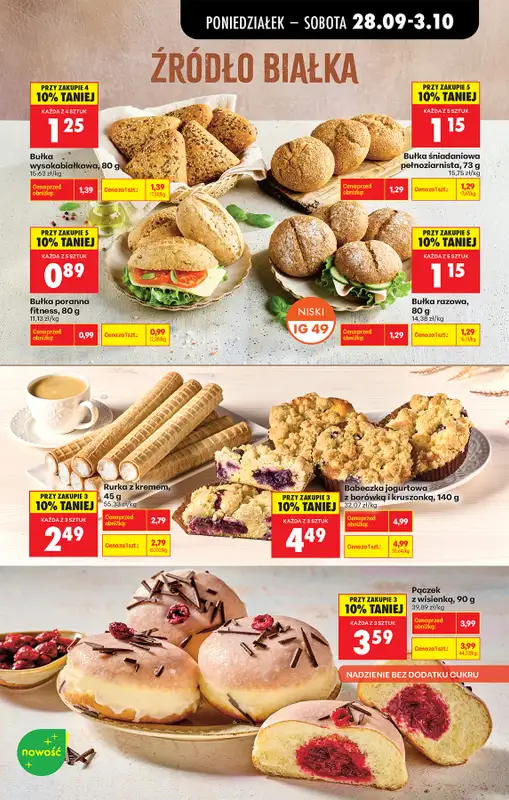Biedronka - gazetka promocyjna Od poniedziałku od poniedziałku 28.09 do soboty 03.10 - strona 45