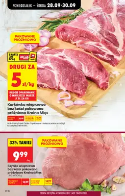 Biedronka - gazetka promocyjna Od poniedziałku od poniedziałku 28.09 do soboty 03.10 - strona 30