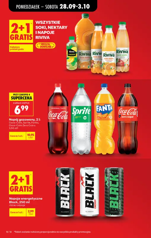Biedronka - gazetka promocyjna Od poniedziałku od poniedziałku 28.09 do soboty 03.10 - strona 14