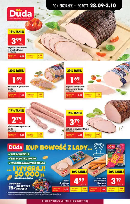 Biedronka - gazetka promocyjna Od poniedziałku, Z ladą tradycyjną od poniedziałku 28.09 do soboty 03.10 - strona 33