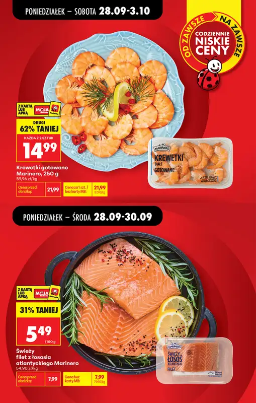Biedronka - gazetka promocyjna Od poniedziałku, Z ladą tradycyjną od poniedziałku 28.09 do soboty 03.10 - strona 7