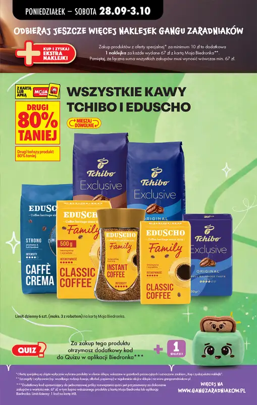 Biedronka - gazetka promocyjna Od poniedziałku, Z ladą tradycyjną od poniedziałku 28.09 do soboty 03.10 - strona 11