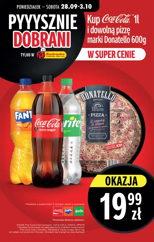 Biedronka - gazetka promocyjna Od poniedziałku, Z ladą tradycyjną od poniedziałku 28.09 do soboty 03.10 - strona 88
