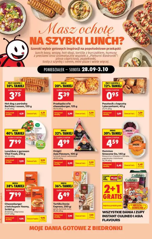 Biedronka - gazetka promocyjna Pyszne dania w kilka chwil   - strona 2