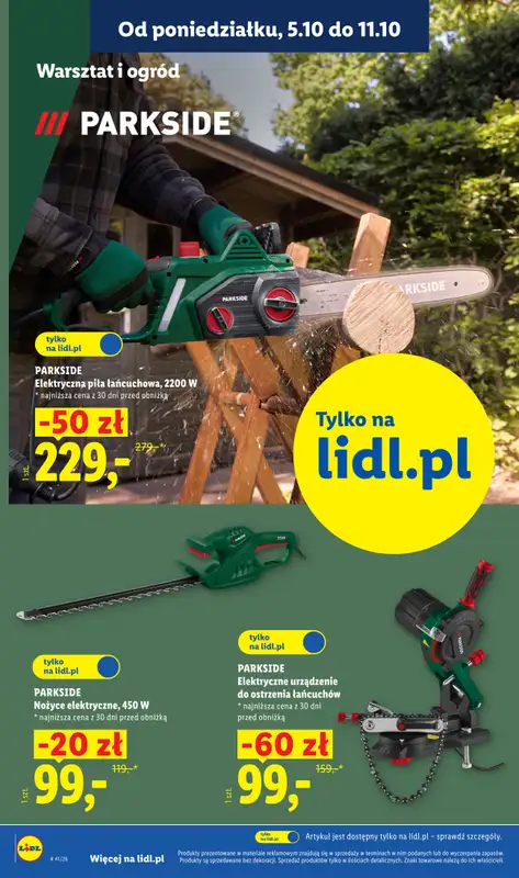 Lidl - gazetka promocyjna Katalog od poniedziałku 05.10 do soboty 10.10 - strona 30