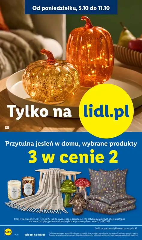 Lidl - gazetka promocyjna Katalog od poniedziałku 05.10 do soboty 10.10 - strona 10