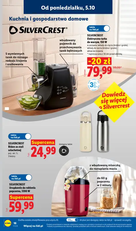Lidl - gazetka promocyjna Katalog od poniedziałku 05.10 do soboty 10.10 - strona 20