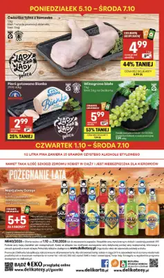 Delikatesy Centrum - gazetka promocyjna Gazetka od czwartku 01.10 do środy 07.10 - strona 40