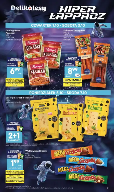 Delikatesy Centrum - gazetka promocyjna Gazetka od czwartku 01.10 do środy 07.10 - strona 3