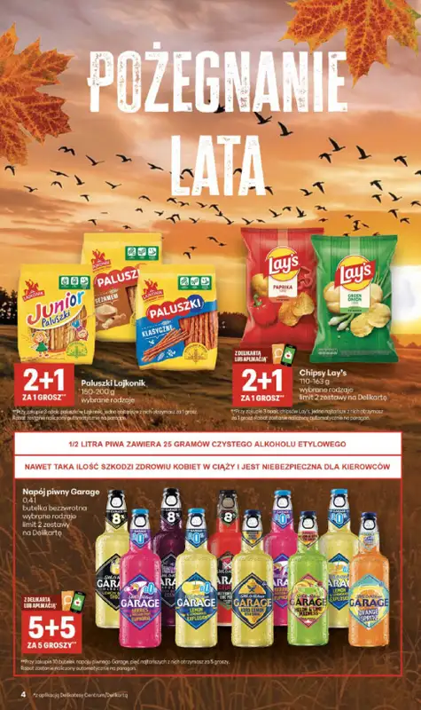 Delikatesy Centrum - gazetka promocyjna Gazetka od czwartku 01.10 do środy 07.10 - strona 4