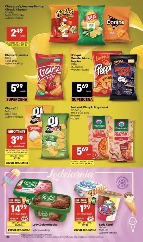 Delikatesy Centrum - gazetka promocyjna Gazetka od czwartku 01.10 do środy 07.10 - strona 28